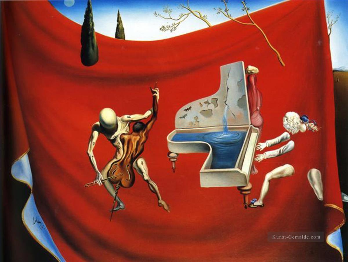 Musik Das Rote Orchester Salvador Dali Ölgemälde